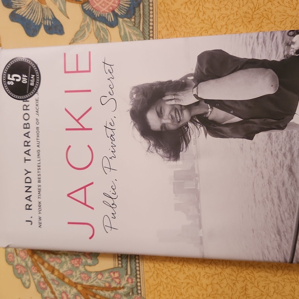 Jackie Public Private Secret Hardcover Book